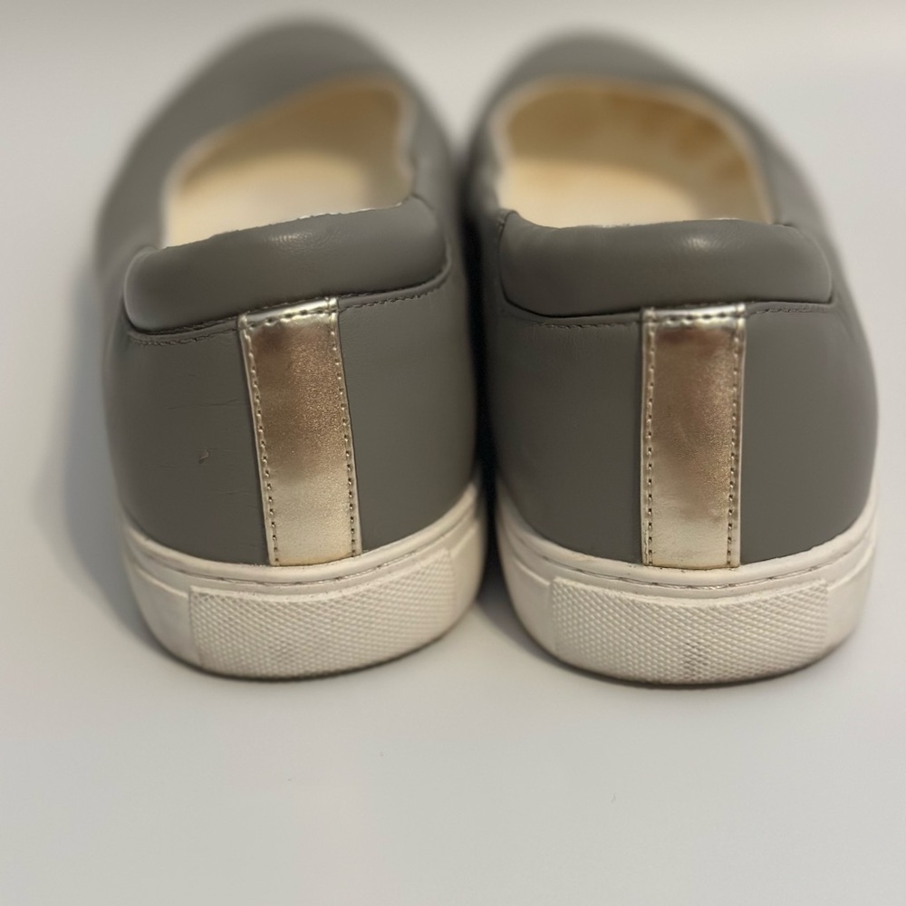 Kenneth Cole New York Kassie Slip On Sneakers Grey Size 9 - Picture 3 of 5